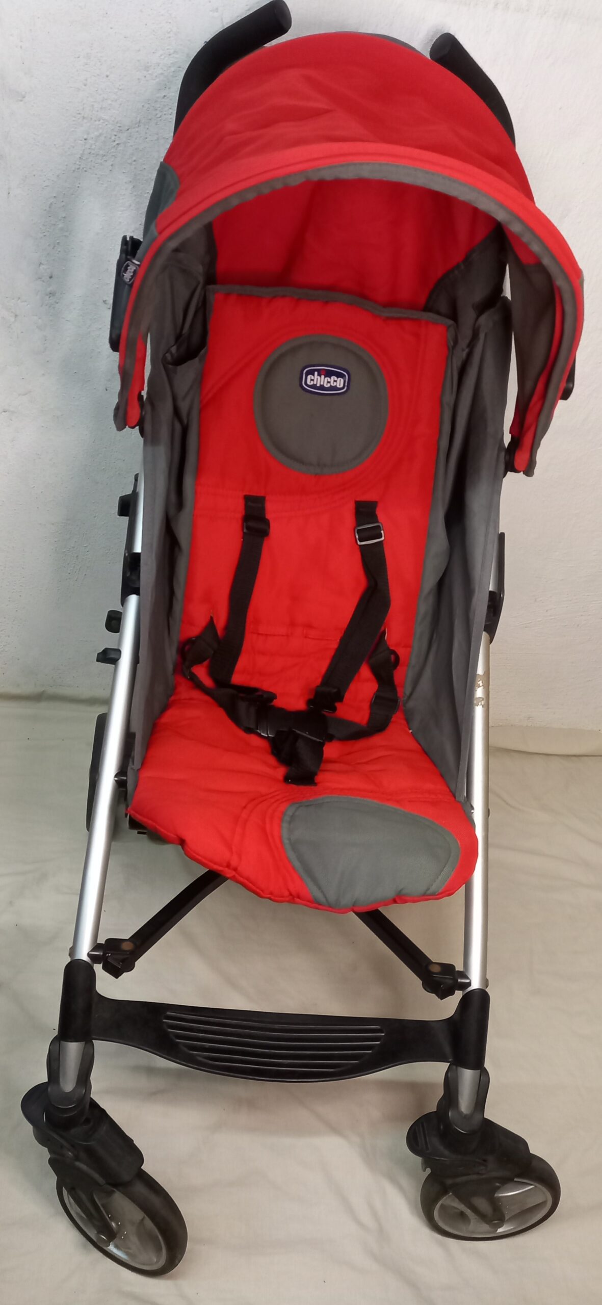 Chicco Baby Stroller Red - Image 6