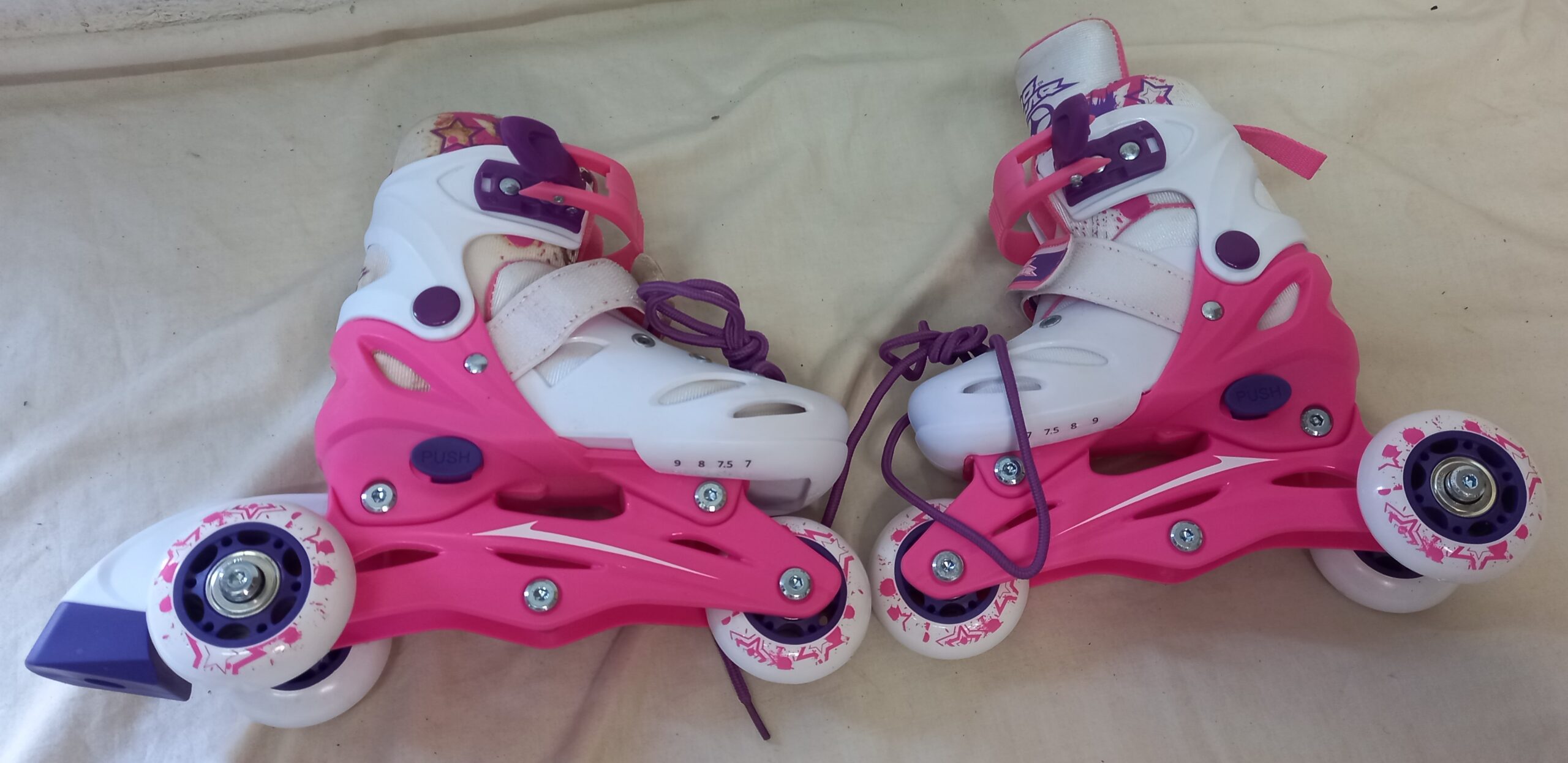 Kid's Roller Skates - Pink - Image 3